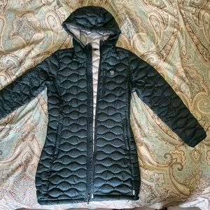 Mountain Hardwear long insulated down jacket